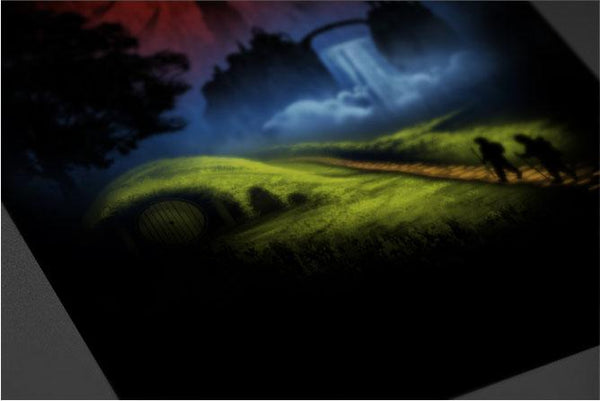 Over the Hill Posters by Alyn Spiller - Pixel Empire