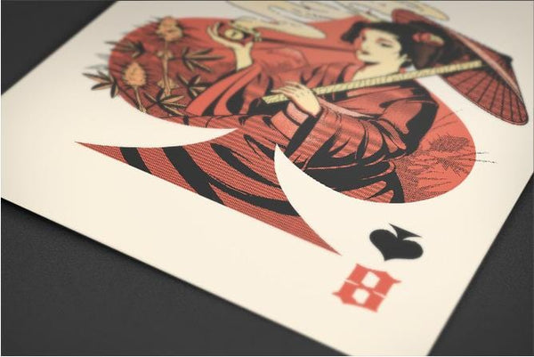 Weed Geisha Posters by Ilustrata - Pixel Empire