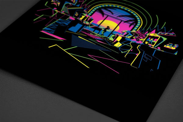 Play All Night Posters by Javi Ramos - Pixel Empire