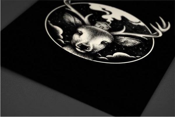 Deer Home Posters by Enkel Dika - Pixel Empire