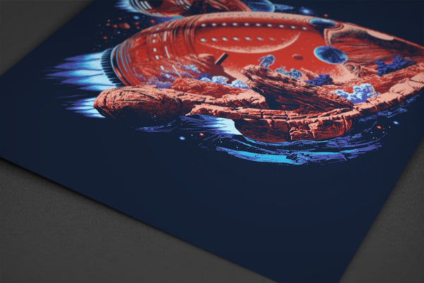 Rocket Planet Posters by Javi Ramos - Pixel Empire