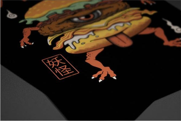 Yokai Burger Posters by Vincent Trinidad - Pixel Empire