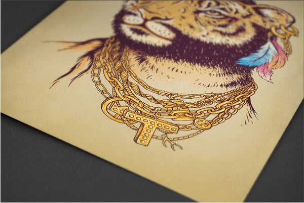 Mr Tiger Posters by Enkel Dika - Pixel Empire