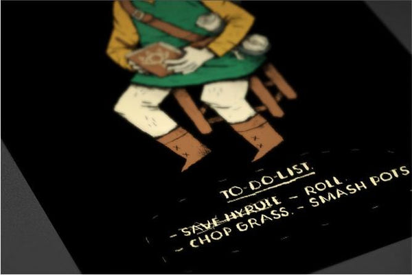 Link To Do Posters by Louis Roskosch - Pixel Empire