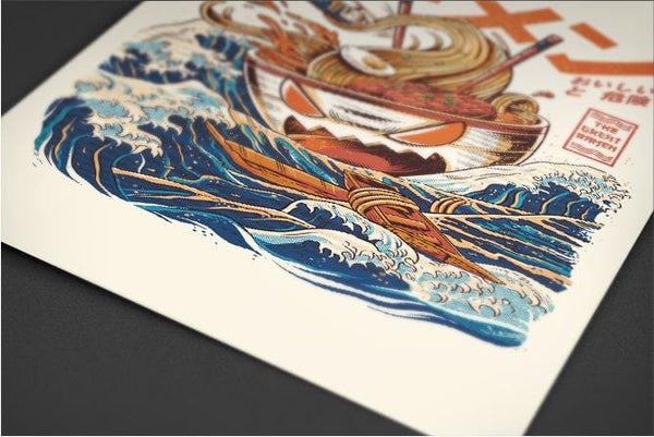 Great Ramen Off Kanagawa Posters by Ilustrata - Pixel Empire