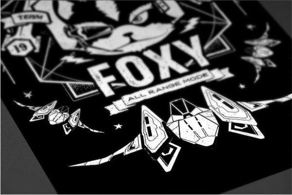 Foxy Racing Posters by Barrett Biggers - Pixel Empire