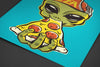 Here For Pizza Posters by Chris Phillips - Pixel Empire