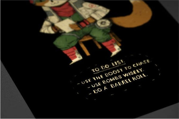 Fox To Do Posters by Louis Roskosch - Pixel Empire