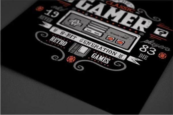 Classic Gamer Posters by Typhoonic - Pixel Empire