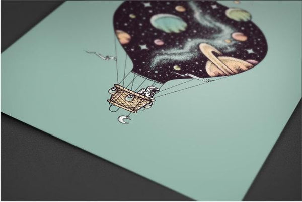 Interstellar Journey Posters by Enkel Dika - Pixel Empire