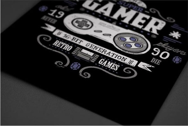 Super Gamer Posters by Typhoonic - Pixel Empire