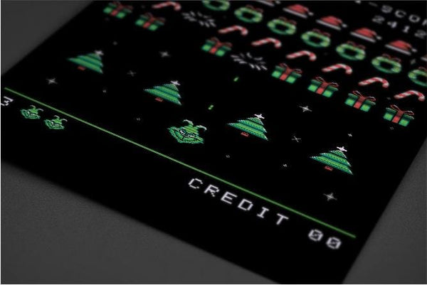 Christmas Invader Posters by Typhoonic - Pixel Empire