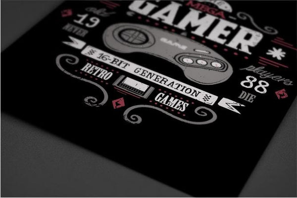 Mega Gamer Posters by Typhoonic - Pixel Empire