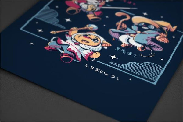 Three Little Mages Posters by Ilustrata - Pixel Empire