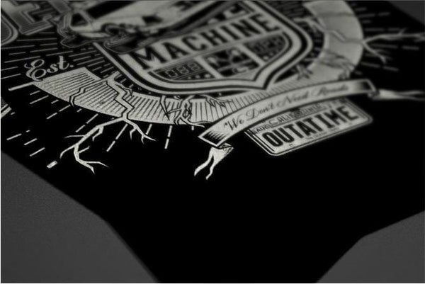 OUTATIME Posters by COD Designs - Pixel Empire