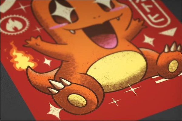 Kawaii Fire Posters by Vincent Trinidad - Pixel Empire