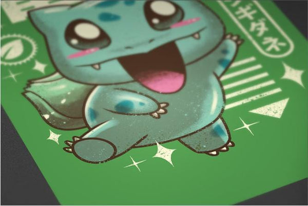 Kawaii Leaf Posters by Vincent Trinidad - Pixel Empire