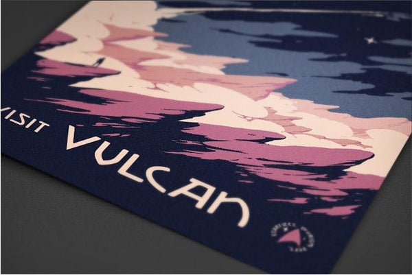 Visit Vulcan Posters by Mathiole - Pixel Empire