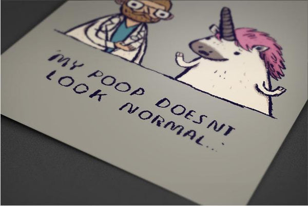 Unicorn Poop Posters by Louis Roskosch - Pixel Empire