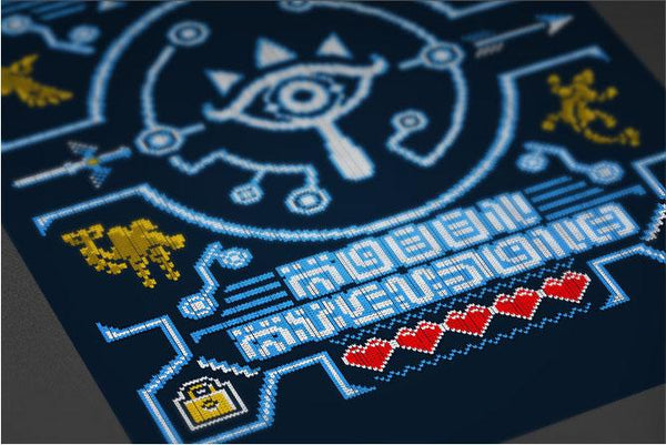 Ugly Sheikah Sweater Posters by Punksthetic - Pixel Empire