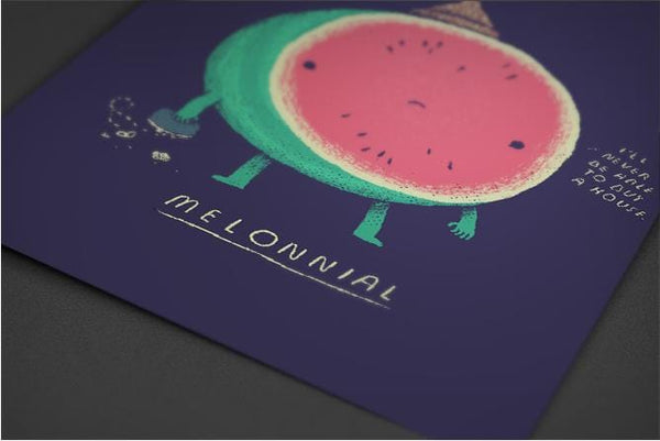 Melonnial Posters by Louis Roskosch - Pixel Empire