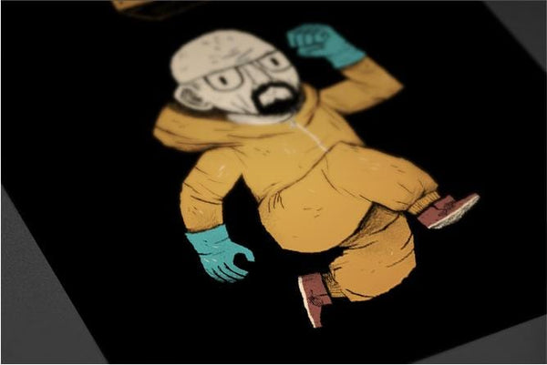 Heisenberg Power Up Posters by Louis Roskosch - Pixel Empire