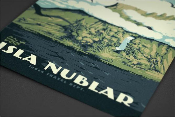 Visit Isla Nublar Posters by Mathiole - Pixel Empire