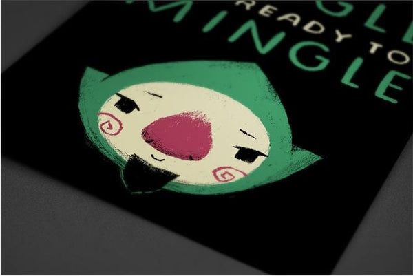 Tingle and Ready to Mingle Posters by Louis Roskosch - Pixel Empire