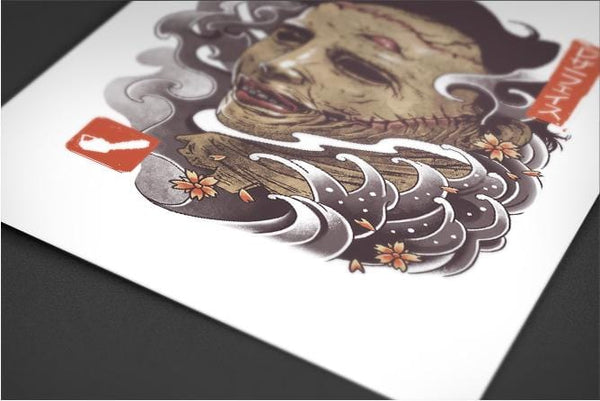 Oni Leather Mask Posters by Vincent Trinidad - Pixel Empire