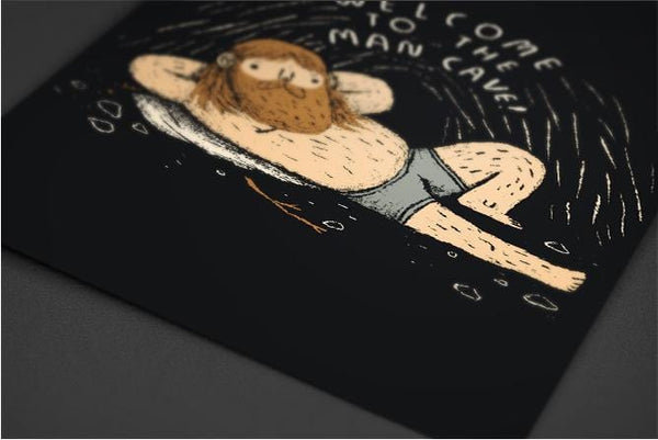 Man Cave Posters by Louis Roskosch - Pixel Empire