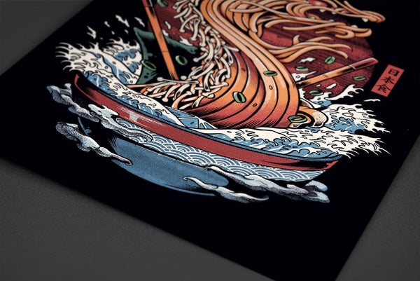 Dragon Ramen Posters by Ilustrata - Pixel Empire