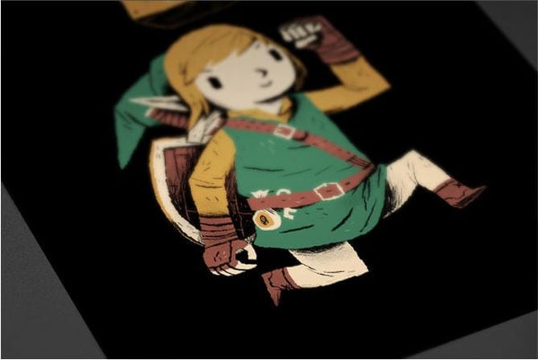 Triforce Power Up Posters by Louis Roskosch - Pixel Empire