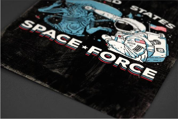 Space Force Posters by Ronan Lynam - Pixel Empire
