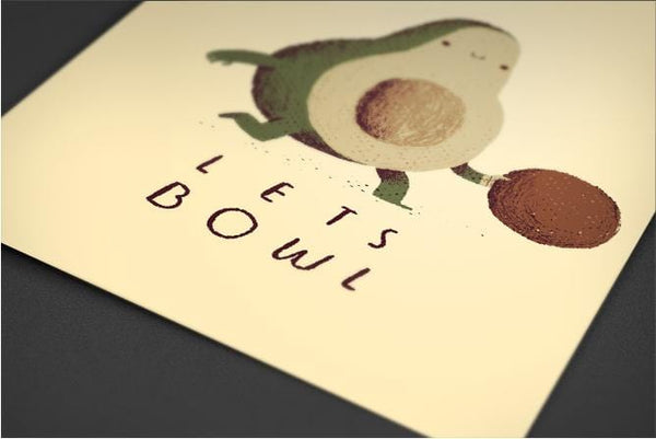 Lets Bowl Posters by Louis Roskosch - Pixel Empire