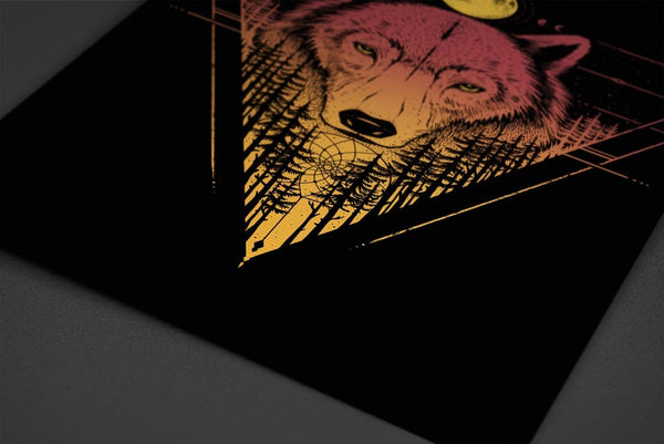 Wild Wolf Posters by StudioM6 - Pixel Empire