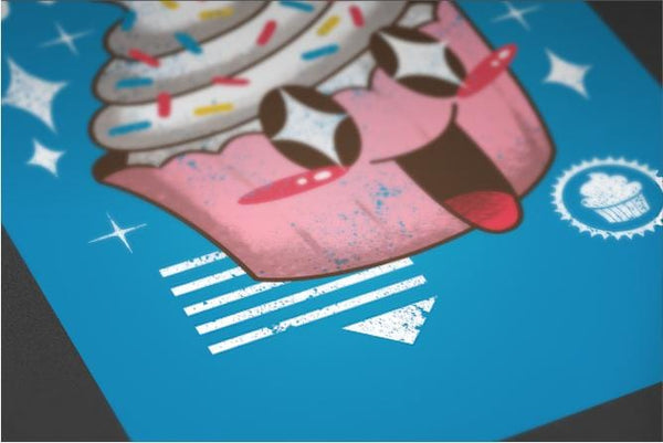 Kawaii Cupcake Posters by Vincent Trinidad - Pixel Empire