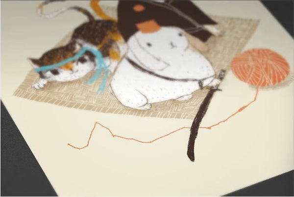 Samurais Posters by Louis Roskosch - Pixel Empire