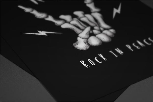 Rock in Peace Posters by Vincent Trinidad - Pixel Empire