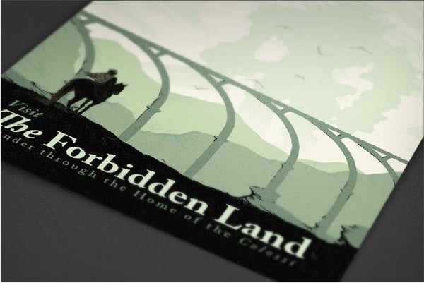 Visit the Forbidden Land Posters by Mathiole - Pixel Empire