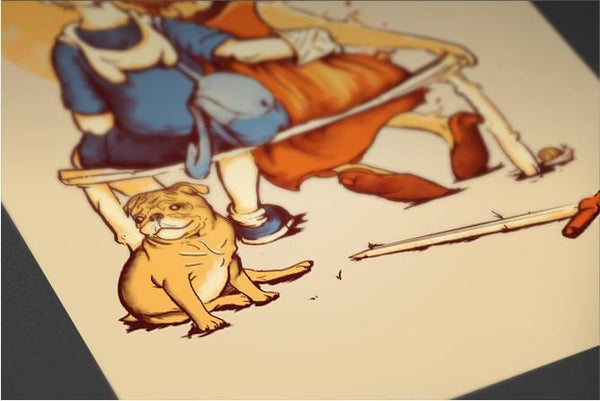 Sunset in Ooo Posters by Creative Outpouring - Pixel Empire