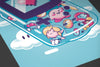 Gameboy Folks Posters by Ilustrata - Pixel Empire