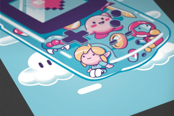 Gameboy Folks Posters by Ilustrata - Pixel Empire