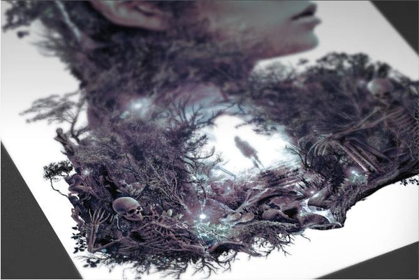 Lady of the Dark Wood Posters by Barrett Biggers - Pixel Empire