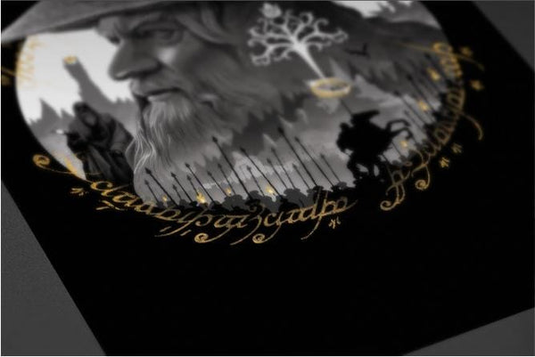 The Grey Wizard Posters by Vincent Trinidad - Pixel Empire