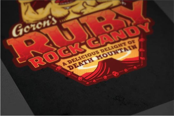 Goron Rock Candy Posters by Cory Freeman Design - Pixel Empire