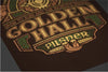 Golden Hall Pilsner Posters by Cory Freeman Design - Pixel Empire