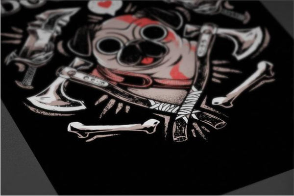 Dog of War Posters by Ilustrata - Pixel Empire