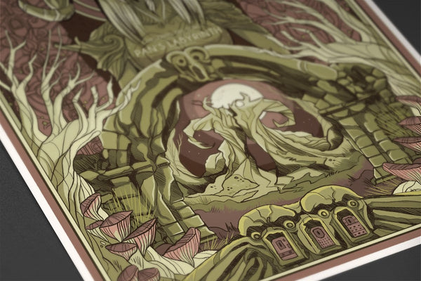 Pan Labyrinth - Guillermo del Toro Limited Print Posters by Beverly Arce - Pixel Empire