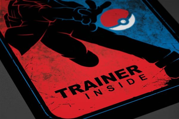 Trainer Inside Posters by StudioM6 - Pixel Empire