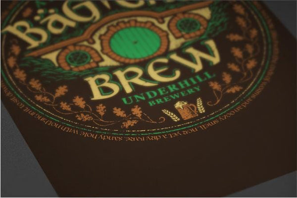 Bag End Brew Posters by Cory Freeman Design - Pixel Empire